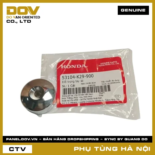 MÃ PHỤ TÙNG : 53104K29900 ĐỐI TRỌNG TAY LÁI — 53104K29900