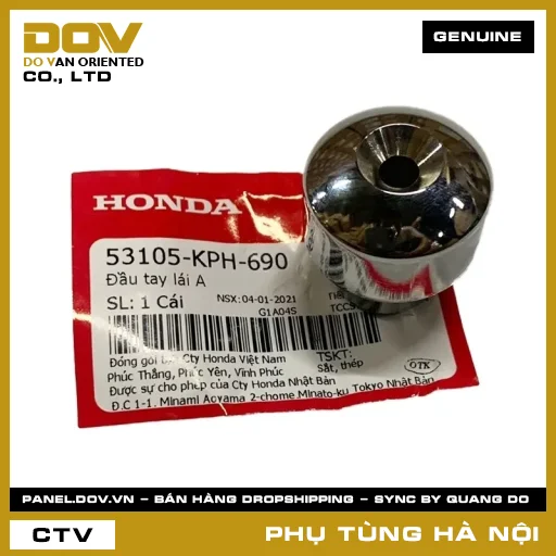 MÃ PHỤ TÙNG : 53105KPH690 ĐẦU TAY LÁI A — 53105KPH690