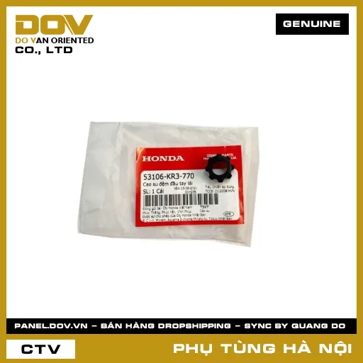 MÃ PHỤ TÙNG : 53106KR3770 CAO SU ĐỆM ĐẦU TAY LÁI — 53106KR3770