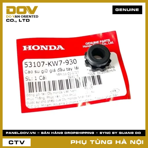 MÃ PHỤ TÙNG : 53107KW7930 CAO SU GIỮ GIÁ ĐẦU TAY LÁI — 53107KW7930