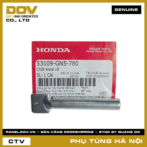 MÃ PHỤ TÙNG : 53109GN5780 CHỐT KHOÁ CỔ — 53109GN5780