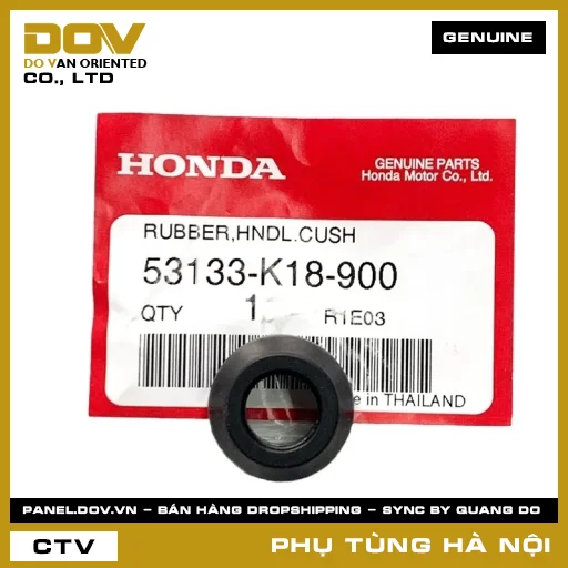 MÃ PHỤ TÙNG : 53133K18900 ĐỆM CAO SU TAY LÁI BÊN — 53133K18900