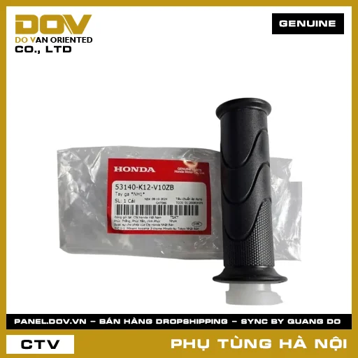 MÃ PHỤ TÙNG : 53140K12V10ZB TAY GA *NH1* — 53140K12V10ZB
