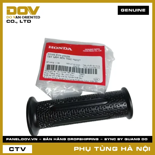 MÃ PHỤ TÙNG : 53166K1NV00ZB TAY NẮM BÊN TRÁI *NH1* — 53166K1NV00ZB