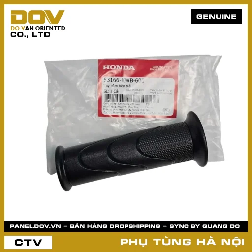 MÃ PHỤ TÙNG : 53166KWB600 TAY NẮM BÊN TRÁI — 53166KWB600
