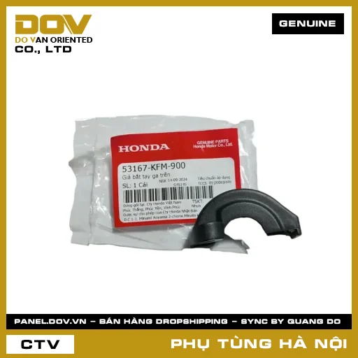 MÃ PHỤ TÙNG : 53167KFM900 GIÁ BẮT TAY GA TRÊN — 53167KFM900
