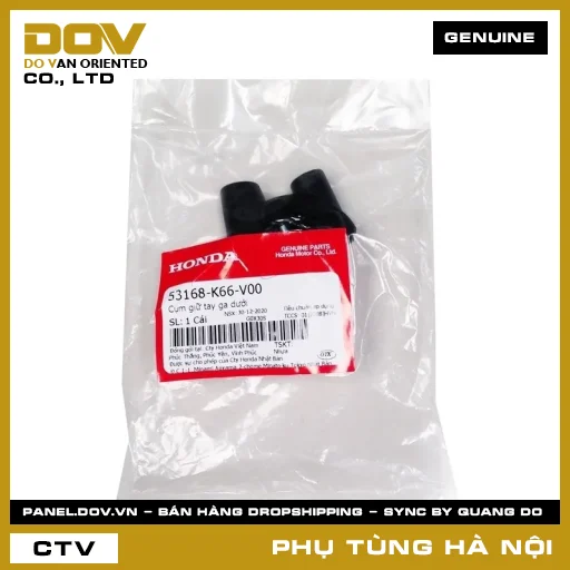 MÃ PHỤ TÙNG : 53168K66V00 CỤM GIỮ TAY GA DƯỚI — 53168K66V00