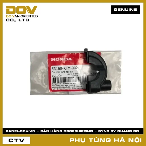 MÃ PHỤ TÙNG : 53168KFM902 ỐP PHÍA DƯỚI TAY GA — 53168KFM902