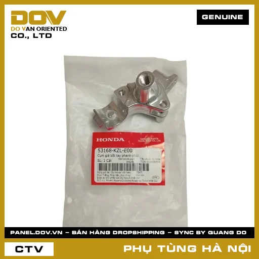 MÃ PHỤ TÙNG : 53168KZLE00 CỤM GIÁ BẮT TAY PHANH PHẢI — 53168KZLE00