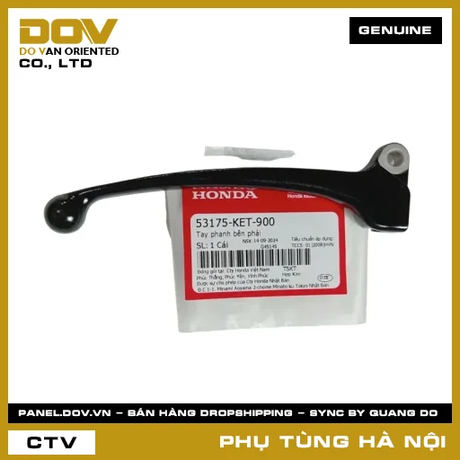 MÃ PHỤ TÙNG : 53175KET900 TAY PHANH BÊN PHẢI — 53175KET900