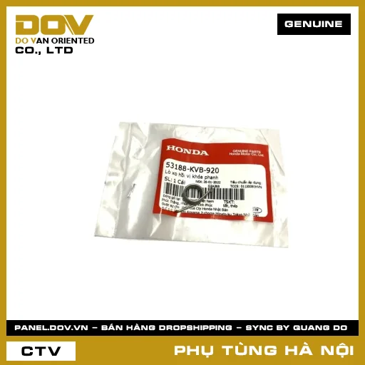 MÃ PHỤ TÙNG : 53188KVB920 LÒ XO HỒI VỊ KHÓA PHANH — 53188KVB920