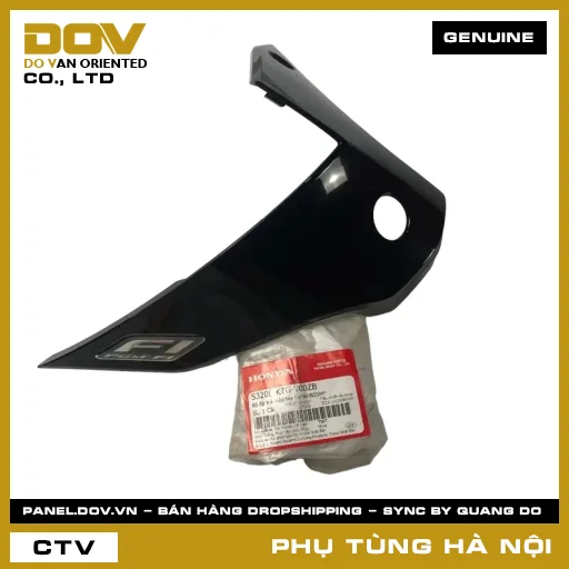 MÃ PHỤ TÙNG : 53200KTGV00ZB BỘ ỐP TRÁI NẮP TAY LÁI*NHB25M* — 53200KTGV00ZB