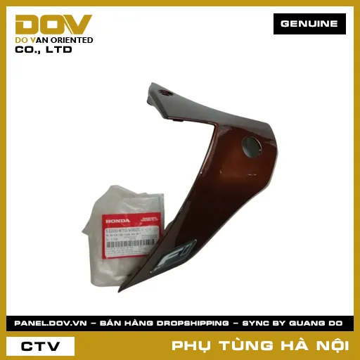 MÃ PHỤ TÙNG : 53200KTGV00ZC BỘ ỐP TRÁI NẮP TRƯỚC TAY LÁI * — 53200KTGV00ZC