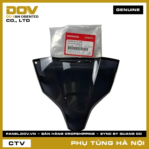 MÃ PHỤ TÙNG : 53204K1GV00 NẮP MẶT ĐỒNG HỒ TỐC ĐỘ — 53204K1GV00