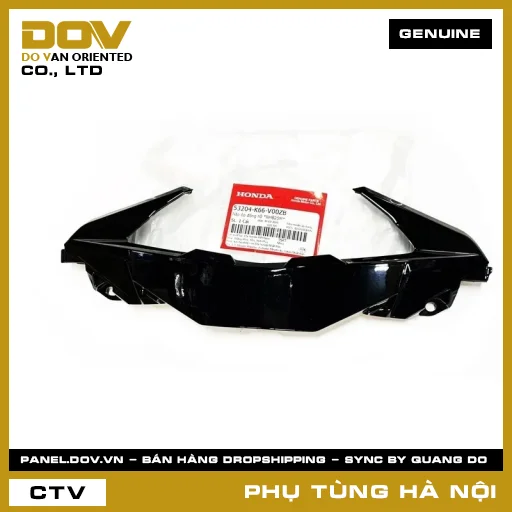 MÃ PHỤ TÙNG : 53204K66V00ZB NẮP ỐP ĐỒNG HỒ *NHB25M* — 53204K66V00ZB