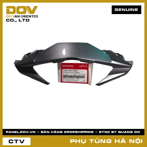 MÃ PHỤ TÙNG : 53204K66V00ZJ NẮP ĐỒNG HỒ TỐC ĐỘ *NHB86M* — 53204K66V00ZJ