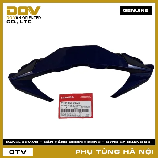 MÃ PHỤ TÙNG : 53204K66V00ZK NẮP ĐỒNG HỒ TỐC ĐỘ *PB421M* — 53204K66V00ZK