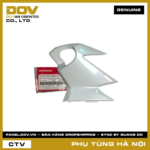 MÃ PHỤ TÙNG : 53204KYL840ZD NẮP TRÊN TAY LÁI TRÁI *NHA96P* — 53204KYL840ZD
