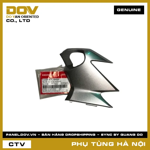 MÃ PHỤ TÙNG : 53204KYL840ZF NẮP TRÊN TAY LÁI TRÁI *NHB24M* — 53204KYL840ZF