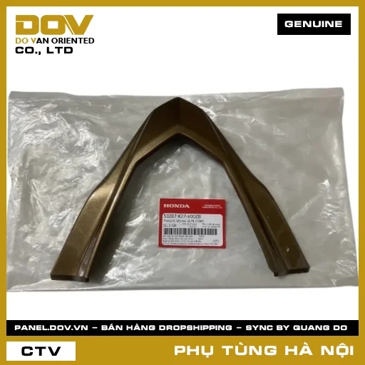 MÃ PHỤ TÙNG : 53207K27V00ZB TRANG TRÍ NẮP TAY LÁI FR Y208M — 53207K27V00ZB