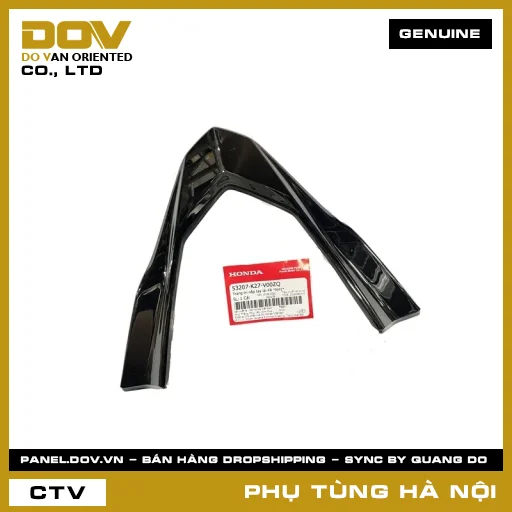 MÃ PHỤ TÙNG : 53207K27V00ZQ TRANG TRÍ NẮP TAY LÁI FR *NH1* — 53207K27V00ZQ
