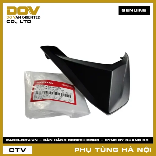 MÃ PHỤ TÙNG : 53207K56V00ZD NẮP TRÊN TAY LÁI PHẢI *NHA76M* — 53207K56V00ZD