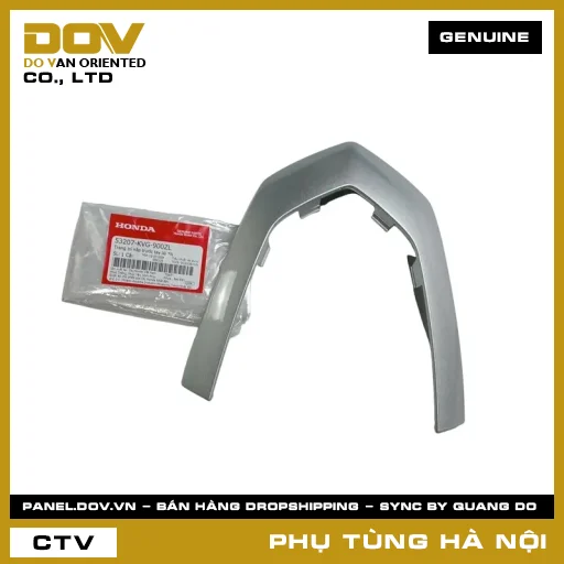 MÃ PHỤ TÙNG : 53207KVG900ZL TRANG TRÍ NẮP TRƯỚC TAY LÁI *N — 53207KVG900ZL