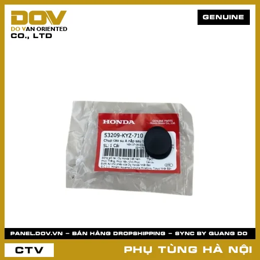MÃ PHỤ TÙNG : 53209KYZ710 CHỤP CAO SU A NẮP SAU TAY LÁI — 53209KYZ710