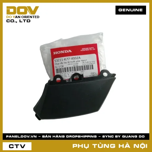 MÃ PHỤ TÙNG : 53211K77V00ZA CHỤP NẮP TAY LÁI TRƯỚC PHẢI *NH1* — 53211K77V00ZA