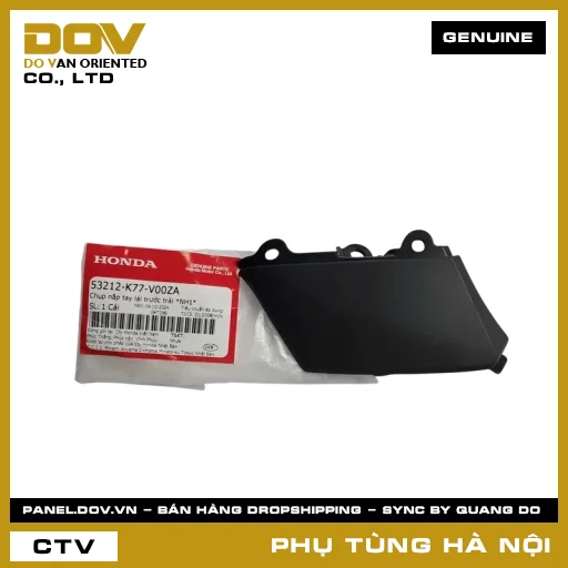 MÃ PHỤ TÙNG : 53212K77V00ZA CHỤP NẮP TAY LÁI TRƯỚC TRÁI *NH1* — 53212K77V00ZA