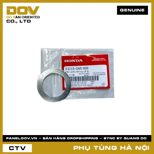 MÃ PHỤ TÙNG : 53215GN5900 ĐỆM PHỚT CHẮN BỤI CỔ LÁI — 53215GN5900