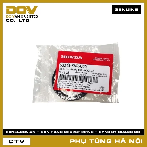MÃ PHỤ TÙNG : 53215KVRC00 BỘ BI BÁT PHUỐC DƯỚI #6X26VIÊN — 53215KVRC00