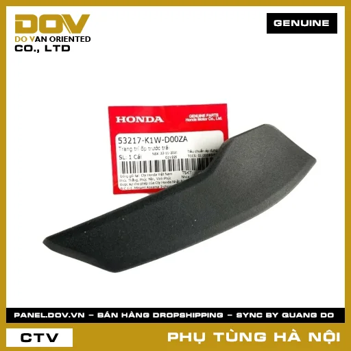 MÃ PHỤ TÙNG : 53217K1WD00ZA TRANG TRÍ ỐP TRƯỚC TRÁI — 53217K1WD00ZA