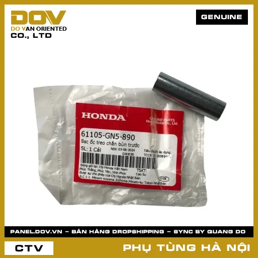 MÃ PHỤ TÙNG : 61105GN5890 BẠC ỐC TREO CHẮN BÙN TRƯỚC — 61105GN5890