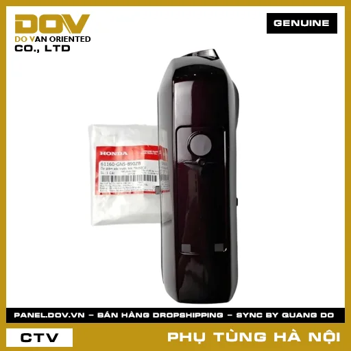 MÃ PHỤ TÙNG : 61160GN5890ZB ỐP GIẢM XÓC TRƯỚC TRÁI *R150CU — 61160GN5890ZB