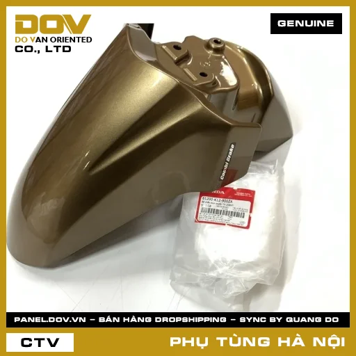 MÃ PHỤ TÙNG : 61200K12900ZA BỘ CHẮN BÙN TRƯỚC *Y-208M* — 61200K12900ZA