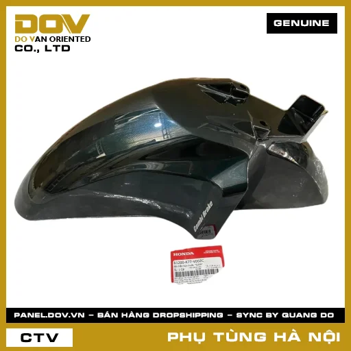 MÃ PHỤ TÙNG : 61200K77V00ZC BỘ CHẮN BÙN TRƯỚC *G209* — 61200K77V00ZC