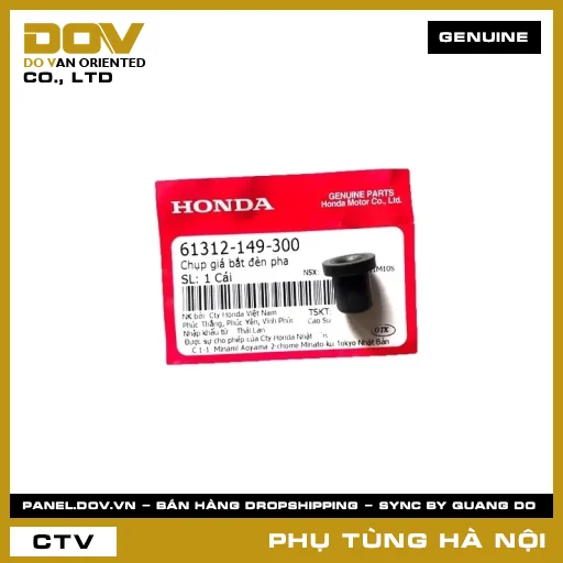 MÃ PHỤ TÙNG : 61312149300 CHỤP GIÁ BẮT ĐÈN PHA — 61312149300