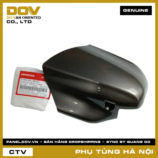 MÃ PHỤ TÙNG : 61400KFL890ZC ỐP GIẢM XÓC TRƯỚC TRÁI *YR183M — 61400KFL890ZC