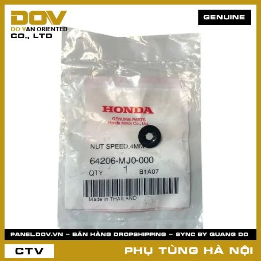 MÃ PHỤ TÙNG : 64206MJ0000 ĐAI ỐC 4MM — 64206MJ0000