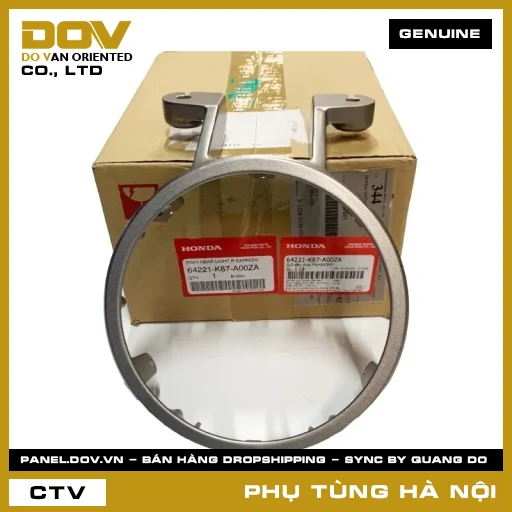 MÃ PHỤ TÙNG : 64221K87A00ZA GIỮ ĐÈN PHA *NHA40M* — 64221K87A00ZA
