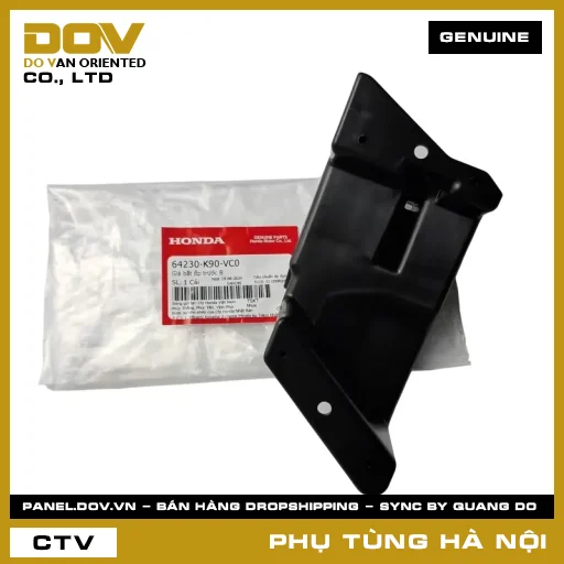 MÃ PHỤ TÙNG : 64230K90VC0 GIÁ BẮT ỐP TRƯỚC B — 64230K90VC0