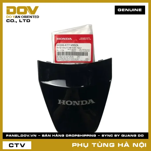 MÃ PHỤ TÙNG : 64306K77V00ZA BỘ ỐP TRANG TRÍ MẶT TRƯỚC *NH1* — 64306K77V00ZA