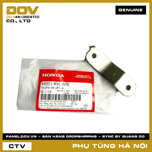 MÃ PHỤ TÙNG : 64311KVLN00 TAI PHẢI BẮT GẦM XE — 64311KVLN00