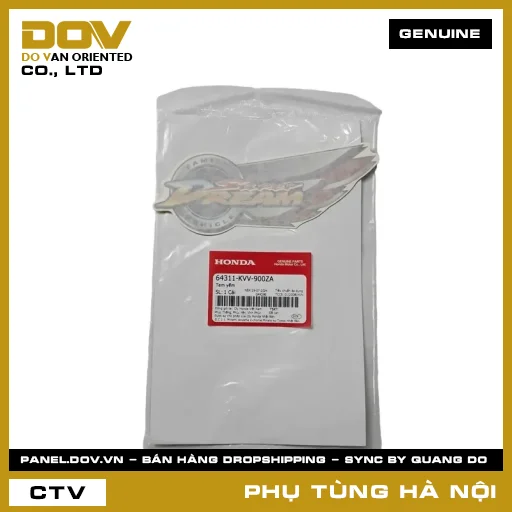 MÃ PHỤ TÙNG : 64311KVV900ZA TEM YẾM — 64311KVV900ZA