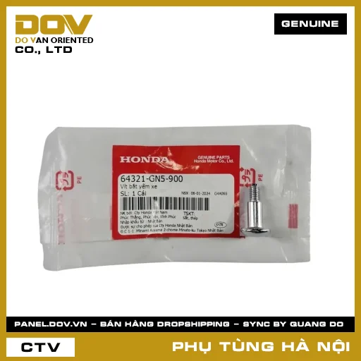MÃ PHỤ TÙNG : 64321GN5900 VÍT BẮT YẾM XE — 64321GN5900