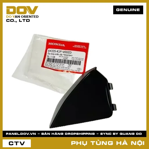 MÃ PHỤ TÙNG : 64335K1FV00ZD ỐP KHÓA KHẨN CẤP *NHA76M* — 64335K1FV00ZD