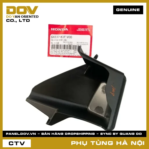 MÃ PHỤ TÙNG : 64337K1FV00 ỐP KHÓA KHẨN CẤP — 64337K1FV00