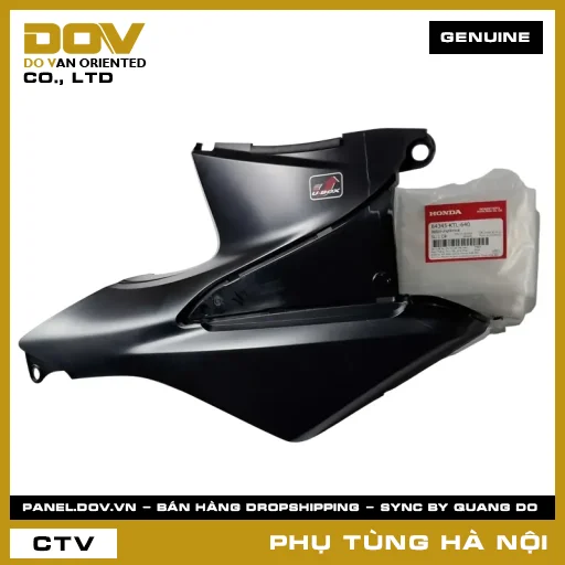 MÃ PHỤ TÙNG : 64345KTL640 BỘ ỐP TRUNG TÂM TRÁI — 64345KTL640