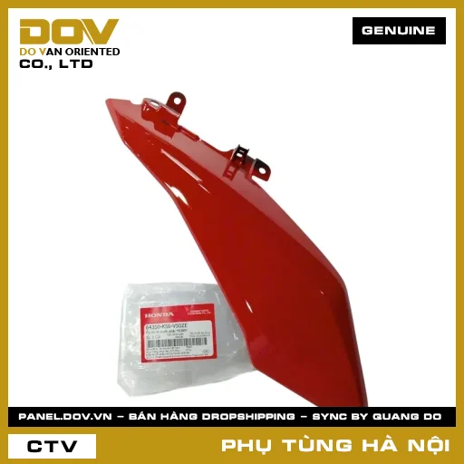MÃ PHỤ TÙNG : 64350K56V50ZE ỐP NHỰA TRƯỚC PHẢI *R389* — 64350K56V50ZE